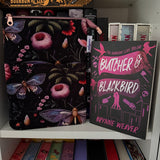 Night Moths  -  Zippered Book Sleeve