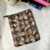 Scottish Highlander -  Zippered Book Sleeve