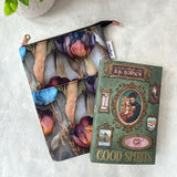 Midnight In Bloom - Zippered Book Sleeve