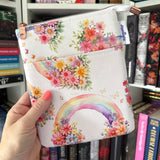 Where Rainbows Bloom e-reader Zippered Sleeve