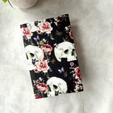 Skulls & Roses -  Fabric Book Dust Cover