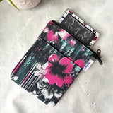 Grungy Floral - Water Resistant - e-reader Zippered Sleeve
