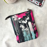 Grungy Floral - Water Resistant - e-reader Zippered Sleeve