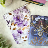 Fated in Violet - Zippered Book Sleeve