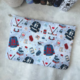 Hockey Romance - First Period - Tablet/Laptop Zippered Sleeve