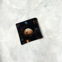 Night Library Fabric Bookmark