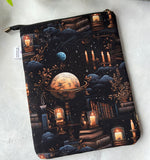 Night Library  -  Zippered Book Sleeve