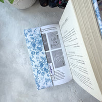 Vintage Blue Floral - Fabric Dust Cover