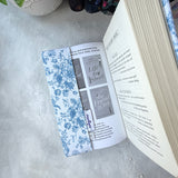 Vintage Blue Floral - Fabric Dust Cover