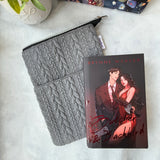 It’s Sweater Weather - Storm -  Zippered Book Sleeve
