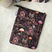 Fairy Garden -  Zippered Book Sleeve