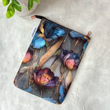 Midnight In Bloom - Zippered Book Sleeve