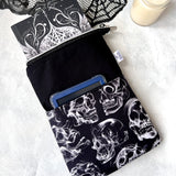 Smoky Skulls -  Zippered Book Sleeve