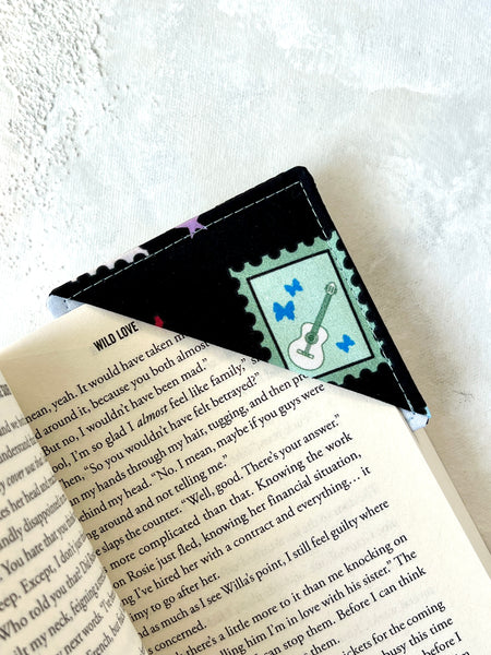Swifty Stamps -  Fabric Bookmark
