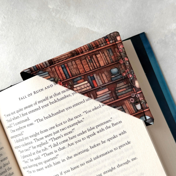 Antique Bookshelf Bookmark
