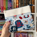 Hockey Romance - Second Period - e-reader Zippered Sleeve