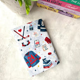 Hockey Romance -  Fabric Dust Cover