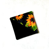 Sunflowers Fabric Bookmark