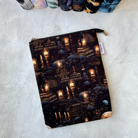 Night Library  -  Zippered Book Sleeve