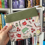 Cozy Christmas e-reader Zippered Sleeve