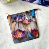 Midnight in Bloom - e-reader Zippered Sleeve
