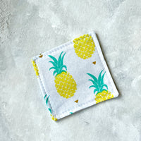 Pineapples Fabric Bookmark