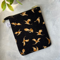 Gold Dragons  - e-reader Zippered Sleeve