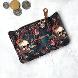 Mini Wallet - Romantasy Skulls
