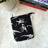 Glow-in-the-dark Dino Bones  - e-reader Zippered Sleeve