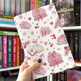 Bookish Valentine -  Fabric Dust Cover