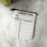 Library Card e-reader Zippered Sleeve