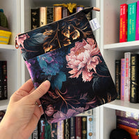 Night Peonies - e-reader Zippered Sleeve