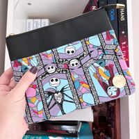 Nightmare Before Christmas Stained Glass
 e-reader Zippered Sleeve