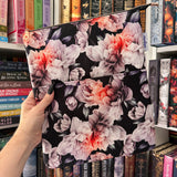 Pretty Peony - Zippered Book Sleeve