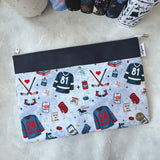 Hockey Romance - First Period - Tablet/Laptop Zippered Sleeve