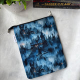 Winter Castle -  Zippered Book Sleeve