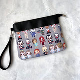 Halloween Horror e-reader Zippered Sleeve with wristlet