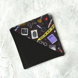 True Crime Fabric Bookmark
