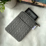 It’s Sweater Weather - Storm -  Zippered Book Sleeve