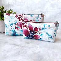 Valemount Faux Leather Zipper Pouch