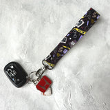 True Crime - Fabric Keychain Wristlet