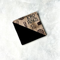 Lord of the Rings Icons Fabric Bookmark