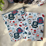 Hockey Romance - Second Period - Zippered Book Sleeve