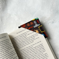 Friends Icons Fabric Bookmark