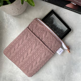 It’s Sweater Weather - Dusty Rose e-reader Zippered Sleeve