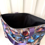 Midnight in Bloom Tote Bag