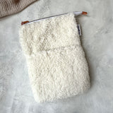 Snow Day Sherpa - Zippered Book Sleeve