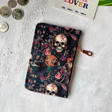 Mini Wallet - Romantasy Skulls