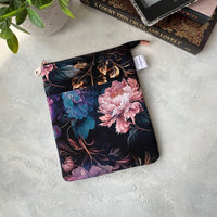 Night Peonies - e-reader Zippered Sleeve