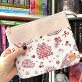 Bookish Valentine e-reader Zippered Sleeve